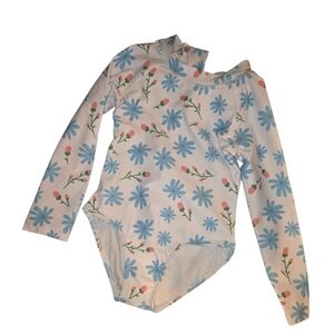 Floral Long Sleeve Bodysuit